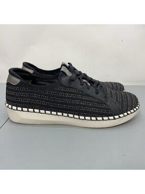 Skechers Sepulveda 2.0 Radiant Walk Sneakers Shoes Slip On Silver Black Women 10